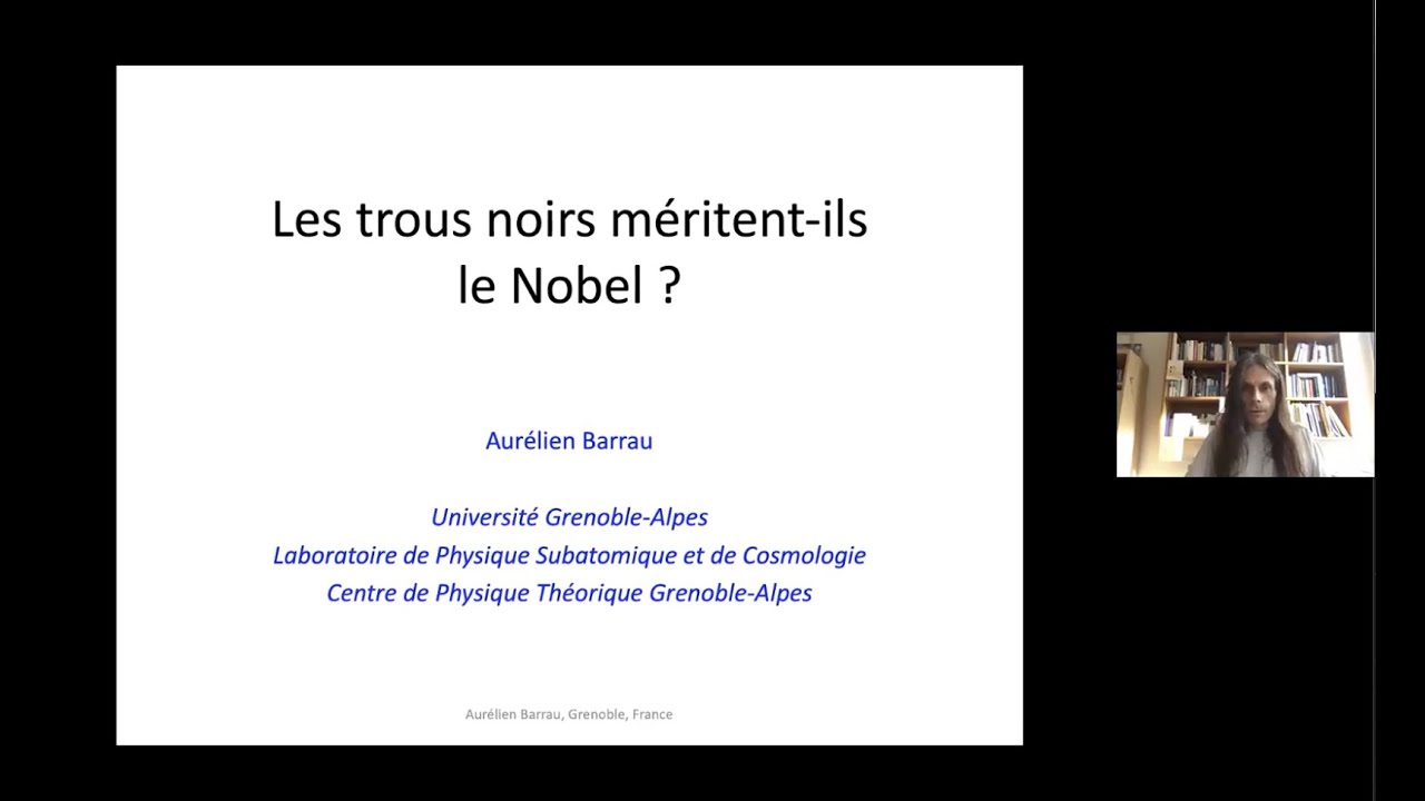 Les trous noirs méritent-ils le prix Nobel ? (Pour physiciens non spécialistes)