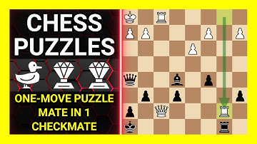 Chess Puzzles to Practice. Themes: One-move puzzle, Mate in 1, Checkmate. Learn Chess