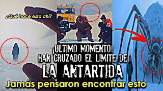 ¡Último momento! ¡Ya cruzaron el límite de la Antártida y se encontraron con algo enorme!