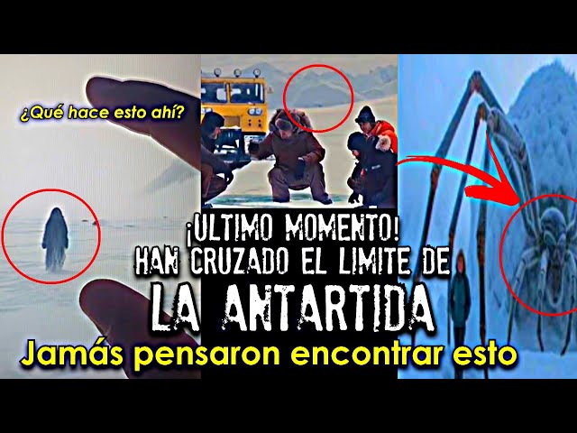 ¡Último momento! ¡Ya cruzaron el límite de la Antártida y se encontraron con algo enorme! class=