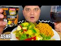 ASMR STREET FOOD GREEK SALAD + PASTA TERIYAKI + PEPSI FOOD EATING VIDEOS | Joker ASMR