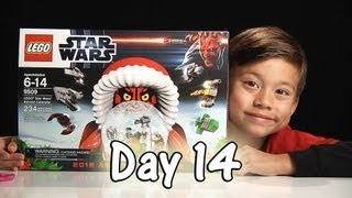 Day 14 LEGO STAR WARS Advent Calendar Review Set 9509 - 2012 -  Stop Motion & FREE CODE