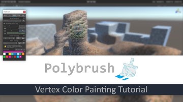Polybrush v0.9.9 Tutorial: Vertex Color Painting