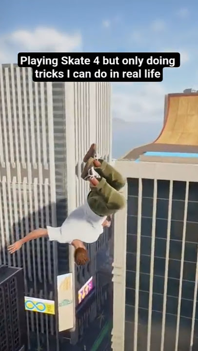 Skate 4 but only tricks I can do in real life. #Skate #new #skate4 #epic #fail #fyp #tricks #shorts