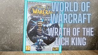 Unboxing World of Warcraft WOTLK second Expansion from 2008 - silent ASMR #unboxing #warcraft #WotLK