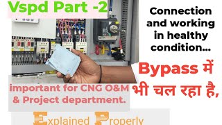 VSPD Connection and Working principal || Phase failure relay #cng #compressor #vsp #relay