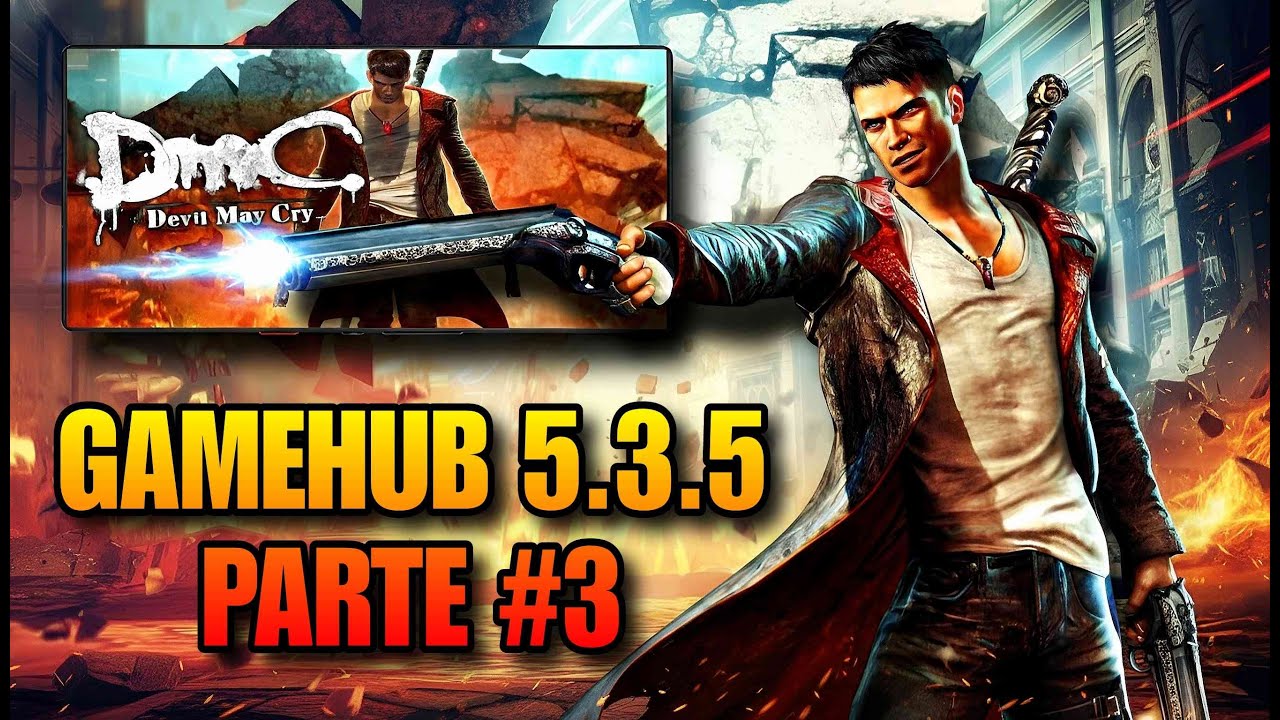 DMC Definitive Edition en Android OnePlus 8 Pro 12GB RAM Gamehub 5.3.5 Parte #3 👑