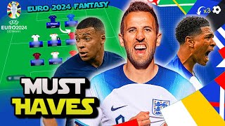 EURO 2024 FANTASY | Players You MUST Have! Matchday 1 Tips & Strategy