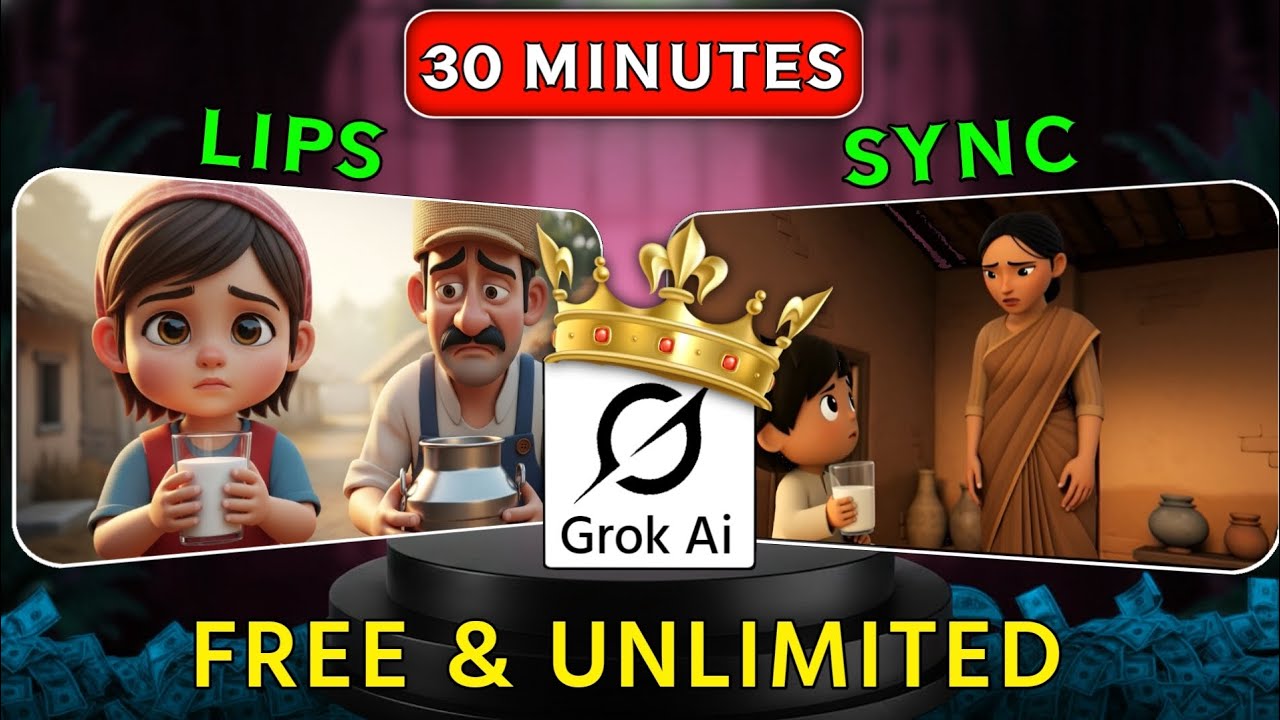 Grok AI Perfect Lip Sync (Consistent Character) Tutorial | Grok AI ...