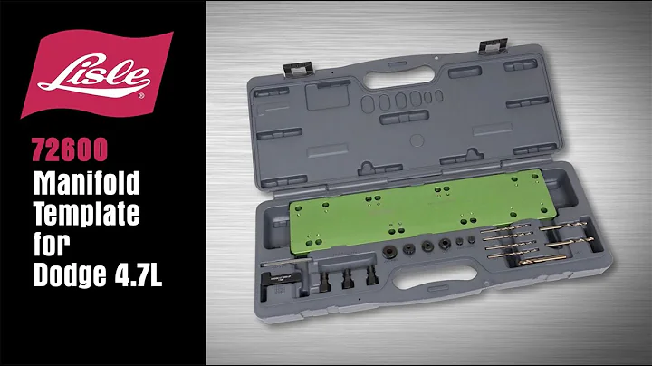 Lisle 72600 Manifold Drill Template for Dodge® 4.7L