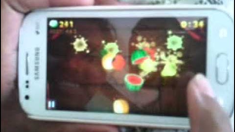 Android game-Fruit slice.. a sample