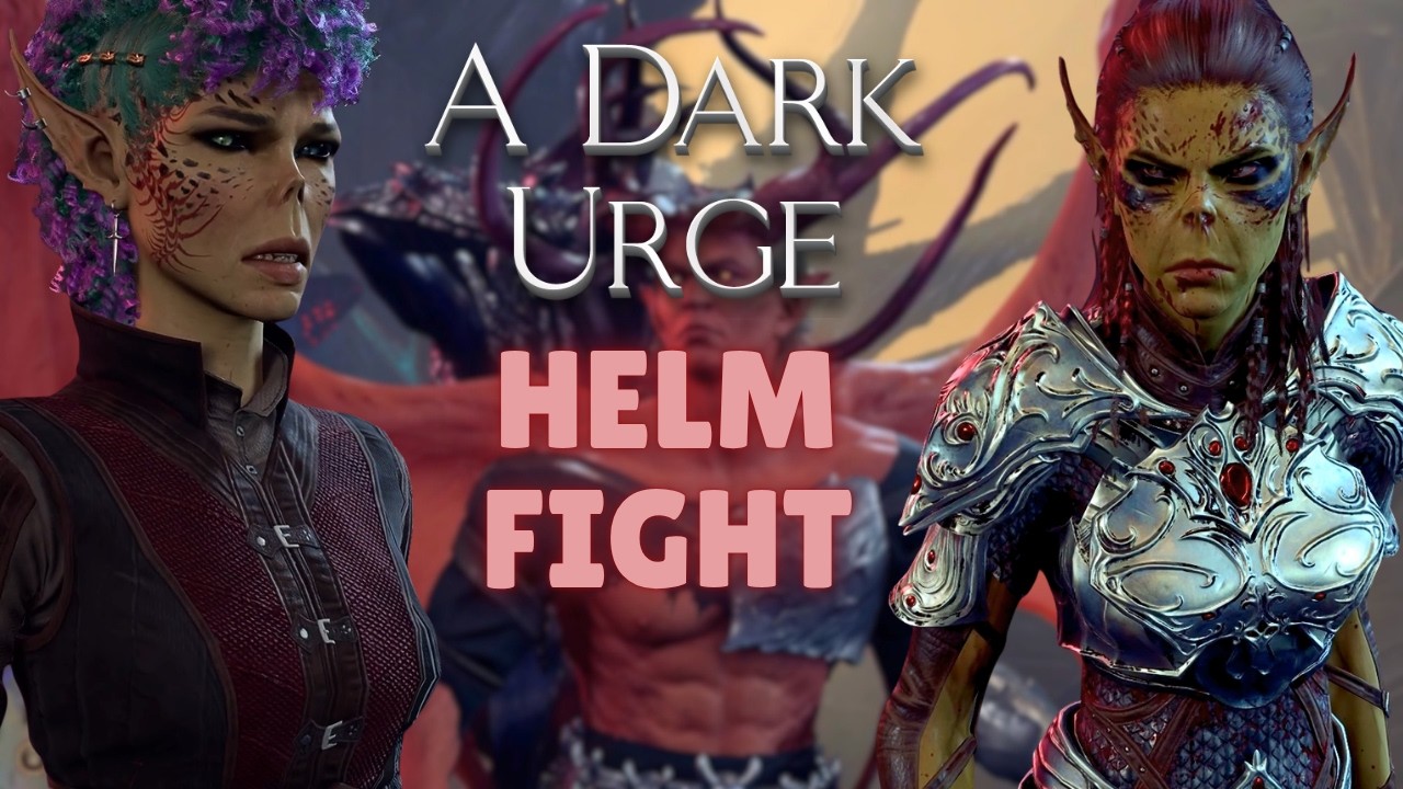 Helm Fight & Escape? - Dark Urge Playthrough - Baldur's Gate 3
