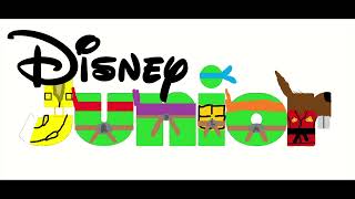 Disney Junior Logo Of Teenage Mutant Ninja Turtles 1987