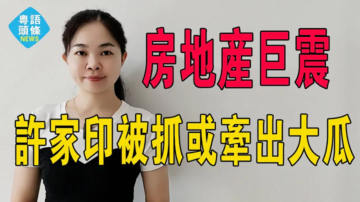 房地产巨震！许家印涉嫌违法犯罪被抓！许家印惨遭利益集团抛弃！恒大集团要破产。许家印被抓或牵出大瓜，保不住了？#粤语 #恒大 #大湾区楼盘 - 天天要闻