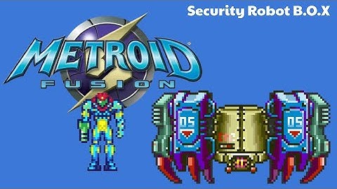 Metroid Fusion - Security Robot B.O.X