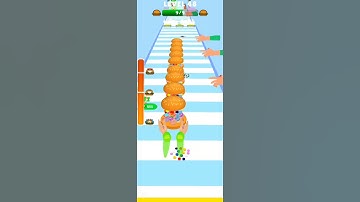 @Burger stack game #stack#burger#mihedfun