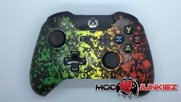 RASTA Custom Imaged Xbox One Controller from Modjunkiez