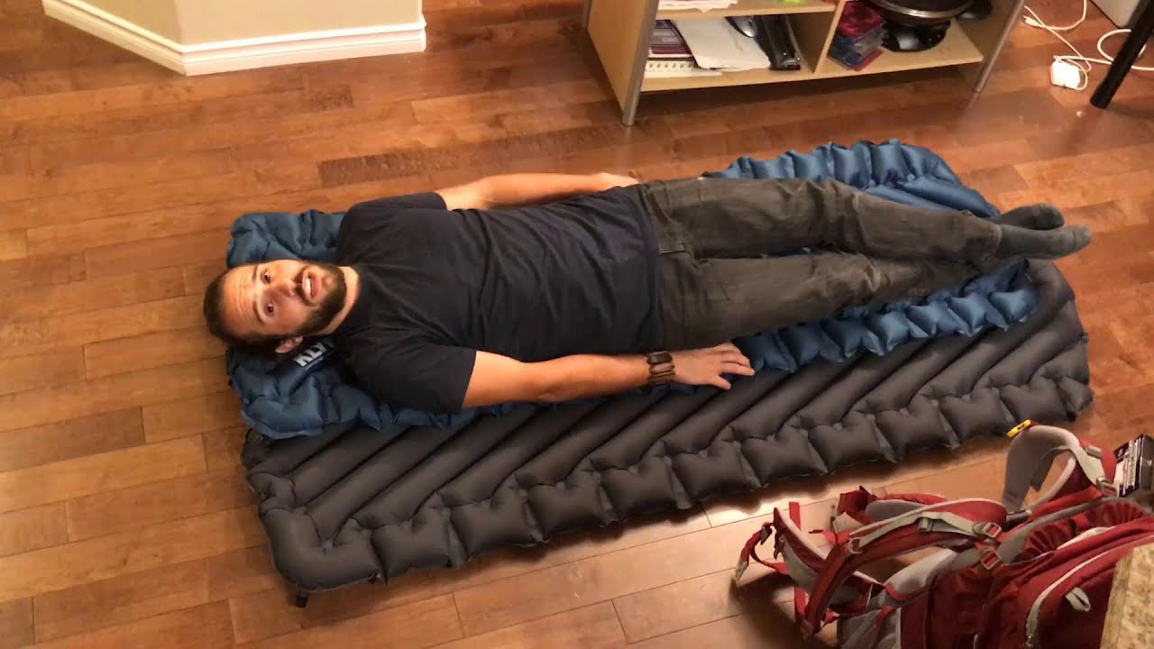 Klymit Static V Sleeping Mat Vs Static V Luxe Review And Comparison Backcountry Forward Youtube