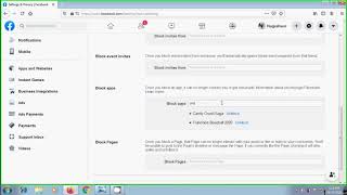 Facebook:  how to block or unblock the apps or games in Facebook screenshot 2