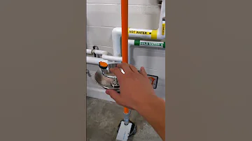 POV Using The Emergency Eye Wash Station Shorts 