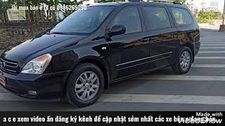 KIA CARNIVAL 2009 AT Mẫu xe cửa lùa hiện đại 7chỗ rộng rãi Giá rẻ bất  ngờ LH  Zalo 0395818688  YouTube