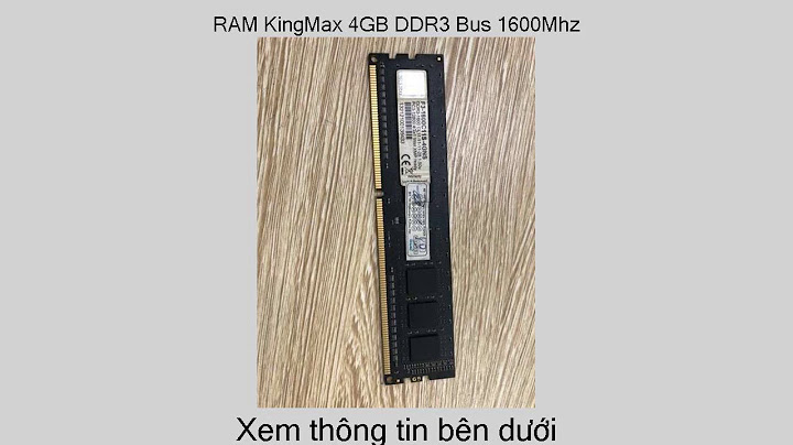 So sánh giá ddr3 kingmax 4gb 1600 năm 2024