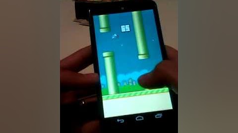 play flappy bird - getting more than 100 points- new high score