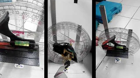 DIY IMU Accelerometer  Gyrometer Roll Pitch Tester