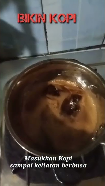 Bikin Kopi Malam