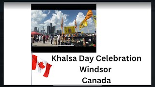 Khalsa Day Celebration- Lots of Food & Floats of Sikh Religious Figures and Struggle for Khalistan
