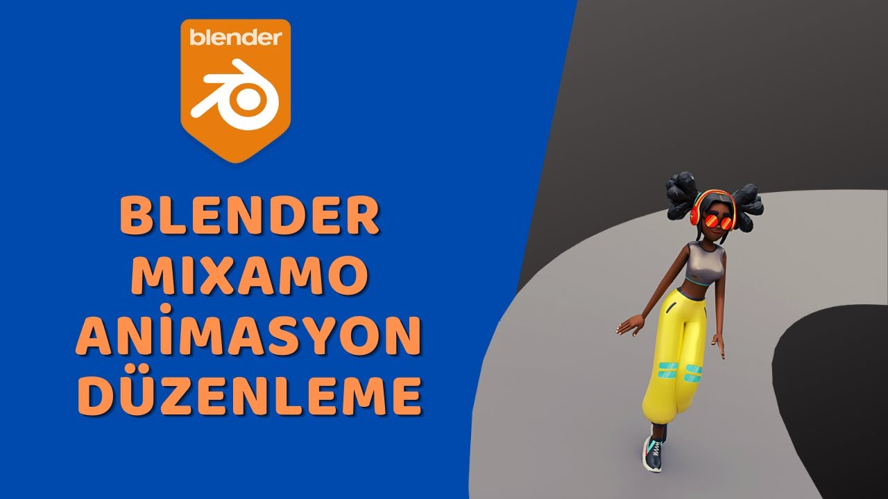 Blender - Mixamo Animasyonlarını Düzenleyin - YouTube