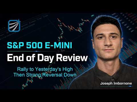 S&P 500 E-mini Rally to Yesterday's High and Strong Reversal Down - July 24, 2026 Episode cover
