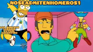 Esto Fue La Liga Argentina 2022/ Los simpson Versión Futbol Argentino/