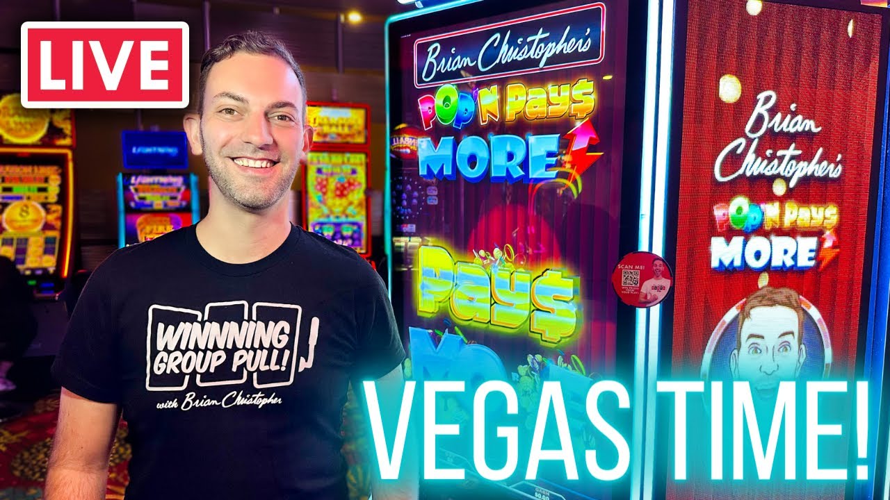 Playing Slots LIVE In Las Vegas! 🎰 