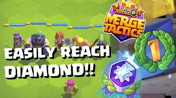 How to EASILY Get to DIAMOND in Merge Tactics