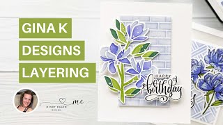 GINA K DESIGNS Layering Stamps & Stencils