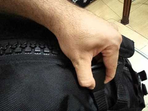 adidas big zipper bag