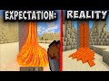 REALISTIC MINECRAFT │ Expectation VS Reality