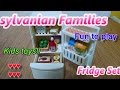 Sylvanian Families Refrigerator set and play - Kids Toys シルバニアファミリー　冷蔵庫セット