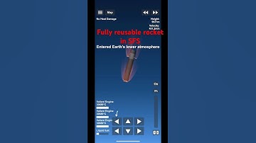 Fully Reusable Rocket in SFS #rocket #sfs #space