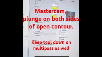 keep the tool cutting#howto #cnc #machining #mastercam