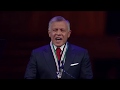 HM King Abdullah II, 2018 Templeton Prize Ceremony, Washington National Cathedral, Nov. 13