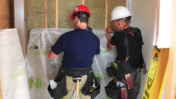 Installing INTELLO PLUS In Wood Frame Buildings With Batt Insulation