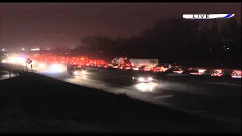 Accident on I-75 live shot from March 19, 2013
