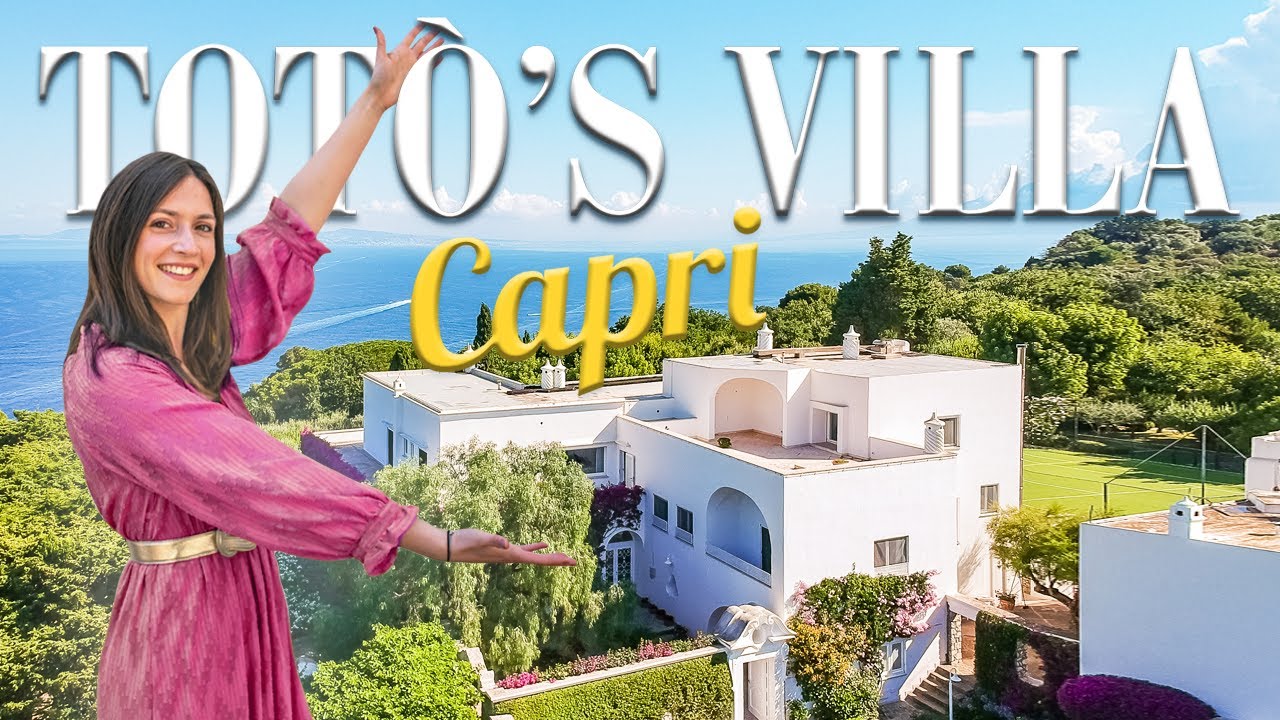 Toto's Villa For Sale In Capri | Lionard