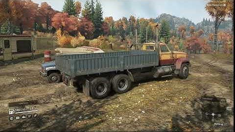 SNOWRUNNER Gameplay Walkthrough Part 1 - FIRST BRIDGE RECONSTRUCTION, TRUCK, DRIVING