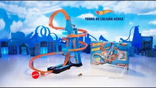 Hot Wheels Pista - Torre De Colisão Aérea 80 Cm Altura 2020