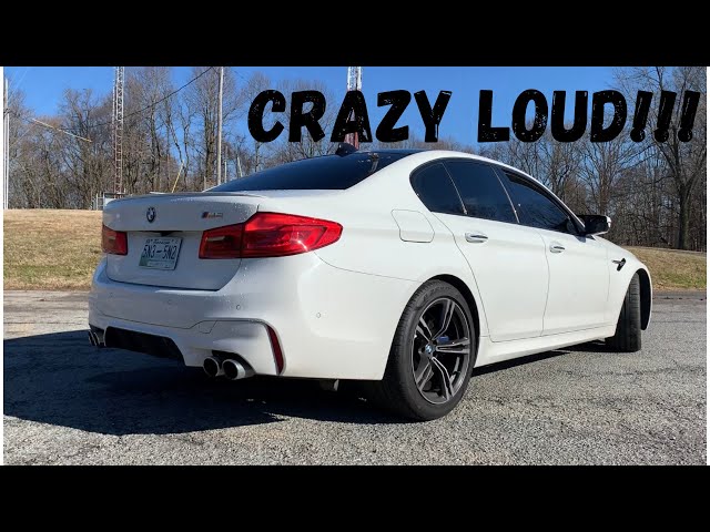 2018 BMW M5 F90: Exhaust Sounds *CRAZY LOUD* class=