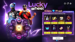 New Lucky Wheel Discount Event Confrim | New Event Free Fire Bangladesh Server |Free Fire New Event