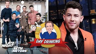 Seth and the Jonas Brothers Go Day Drinking and Nick Jonas Shares How He Felt
